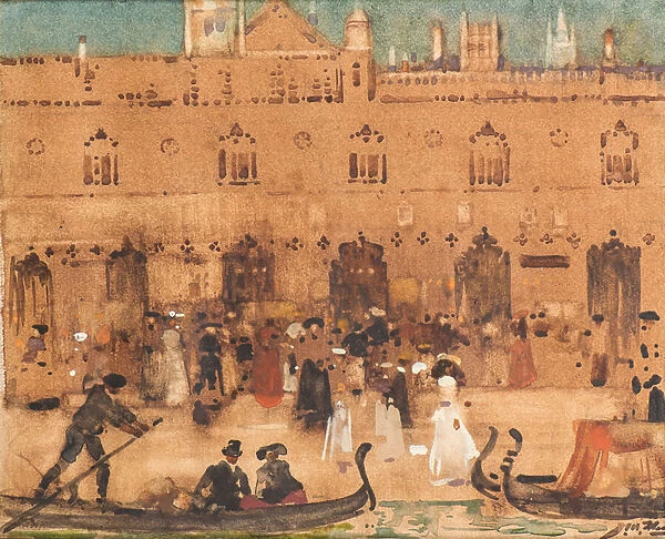 Venetian Scene (w  /  c)