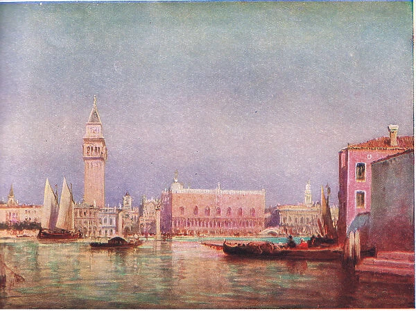 Venice (colour litho)