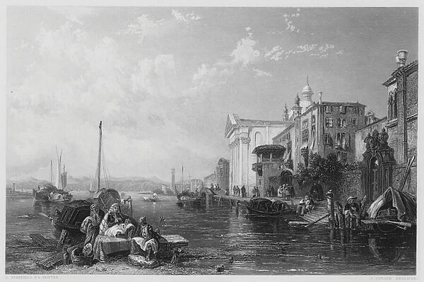 Venice, from the picture in the Vernon Gallery (engraving)
