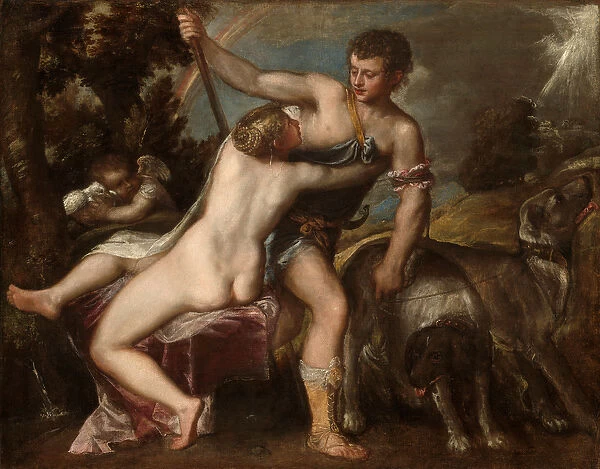 Venus and Adonis, c. 1560 (oil on canvas)
