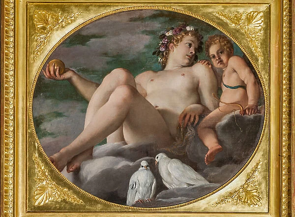 Venus and Cupid, 1592 (oil on canvas)