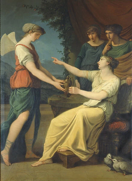 Venus orders Psyche to bring the water of the Styx