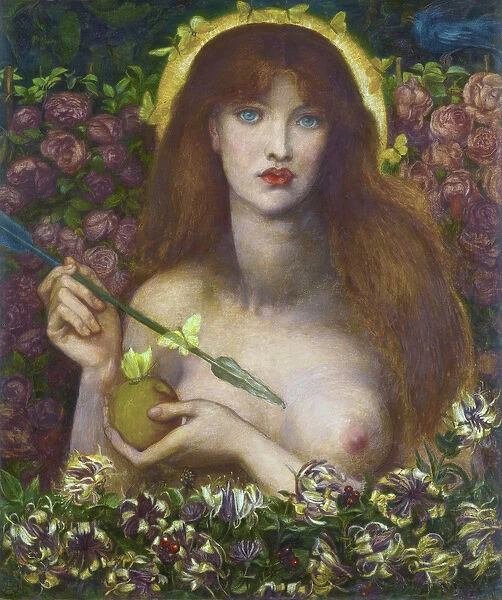 Venus Verticordia (Venus the changer of hearts) - Oeuvre de Dante Gabriel Rossetti