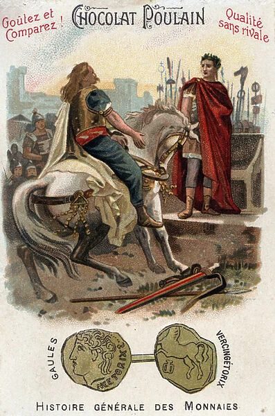Vercingetorix (72-46 BC), leader of the Gallic rebellion