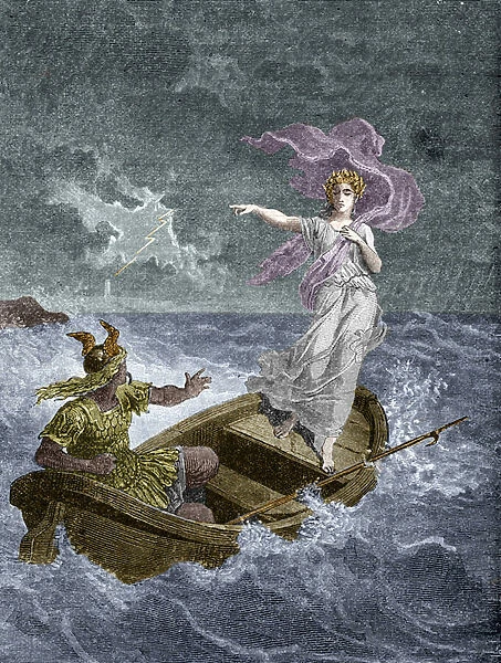 Vercingetorix and Druidesse. In 'Histoire de la magic du Monde supernaturel et de la