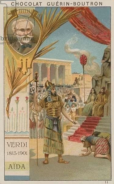 Verdi, Aida (chromolitho)