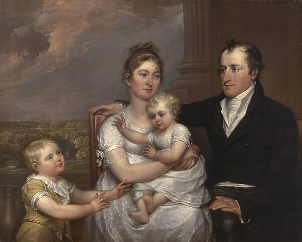 The Vernet Family, 1806 (oil on canvas)