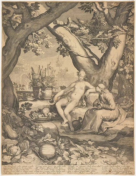 Vertumnus and Pomona, 1605 (printed later)