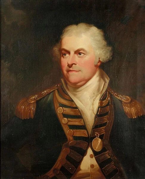 Vice-Admiral Lord Alan Gardner (1742-1809), late 18th to early 19th century (oil on canvas)