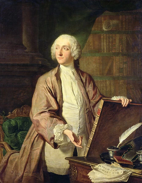 Victor Riquetti (1715-89), Marquis of Mirabeau, 1743 (oil on canvas)