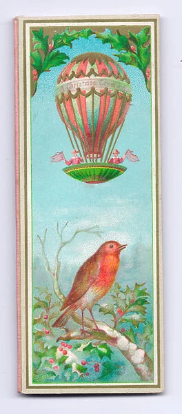 Victorian Christmas Card, c. 1880 (colour litho)