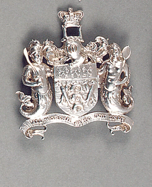 Victorian livery badge, 1841 (silver)