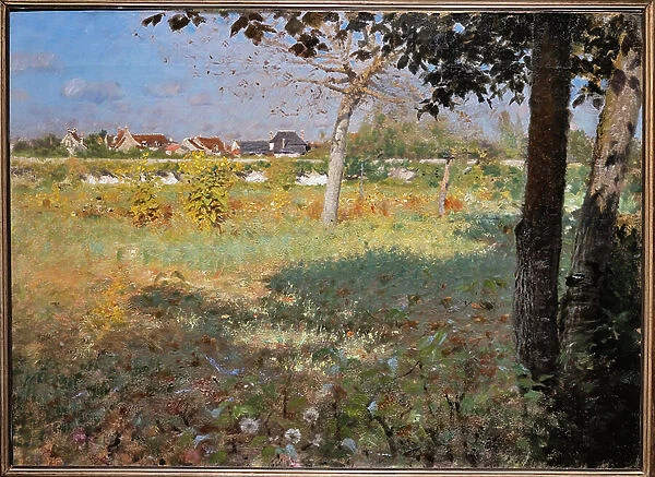 Vieux Jardin, 1874 (oil on canvas)
