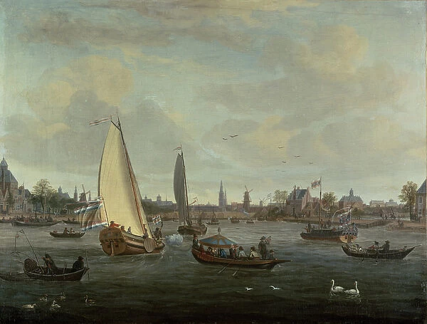 View of Amsterdam Harbour