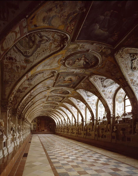 View of the antiquarium of the Royal Palace, 1569-1586 (photography)
