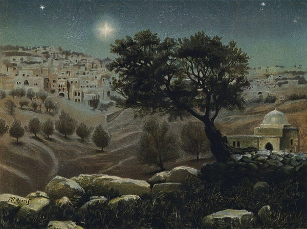 View of Bethlehem (chromolitho)