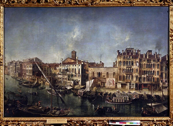 View of the Canal Grande from the Fondamenta Del Vin