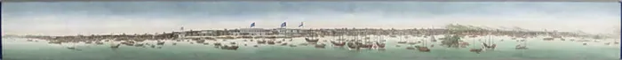 Framed Print : A view of Canton