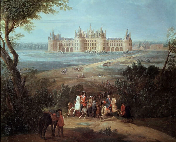 View of the Chateau de Chambord, the Regent Philippe II Duke of Orleans (1674-1723