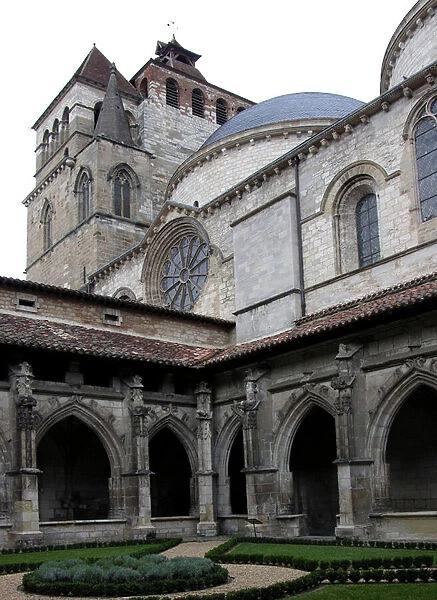 View from the cloisters, 11th-16th century (photo)