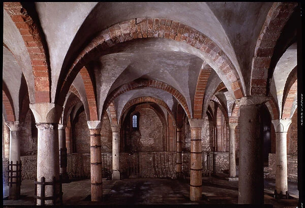 View of the crypt