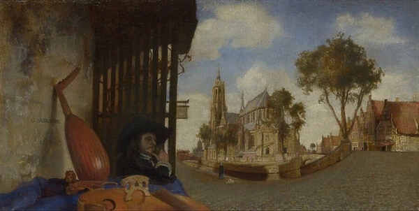 A view of Delft, 1652 (oil on canvas)