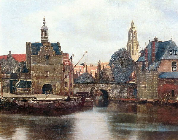 View of Delft c. 1660-61 (oil on canvas) (detail of 1109259)