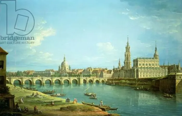 Framed Print : A View of Dresden