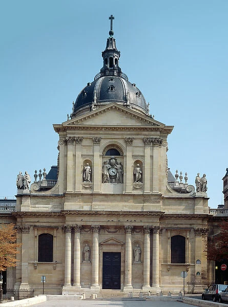 View of the facade, built 1635-42 (photo)