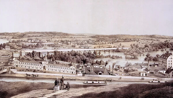 View from Gambles Hill, Richmond, Virginia, from Album of Virginia