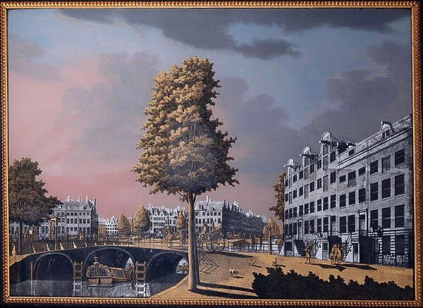 A View of the Herengracht overlooking Binnenamstel and the Nieuwe Herengracht, Amsterdam