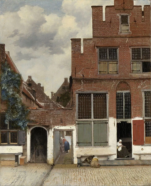 View of Houses in Delft, known as The Little Street, c. 1658 (oil on canvas)