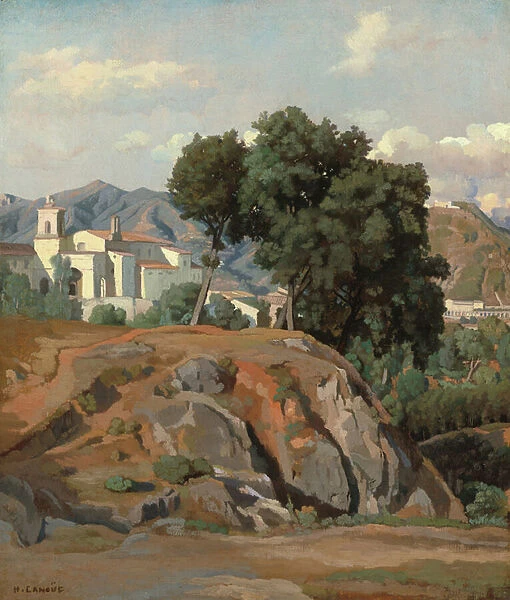 View of La Cava, c. 1840 (oil on canvas)