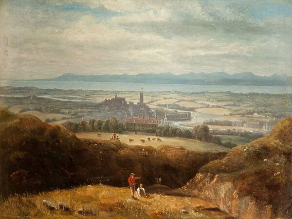View of Lancaster (oil on canvas)