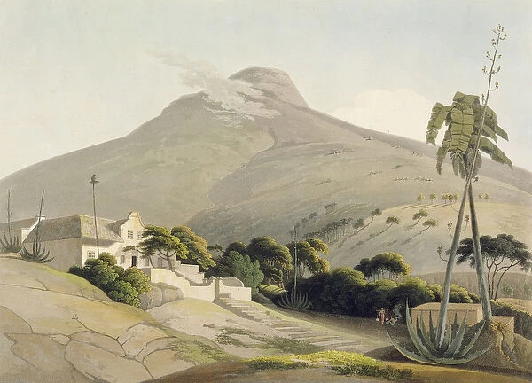 View of the Lions Head, plate 28 from African Scenery and Animals