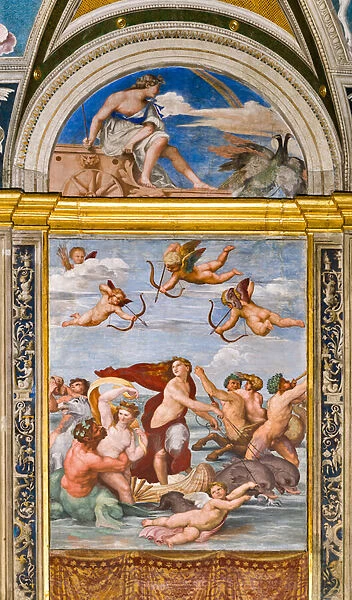 View of the Loggia di Galatea, 1511-1514 (fresco)