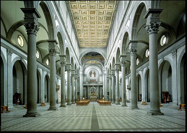 View of the Nave, 1425-46 (photo)