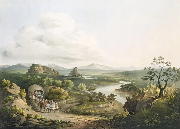 A View near the Roode Sand Pass at the Cape of Good Hope, engraved by J. Bluck (fl