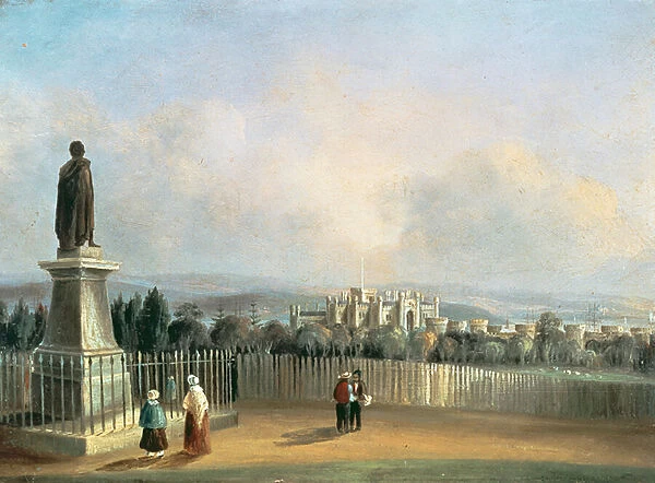 View of Old Government House, Sydney, c. 1843-60 (panel)