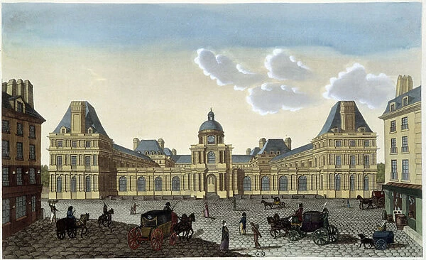 View of the Palais du Luxembourg, circa 1820 - in 'Vues de Paris'