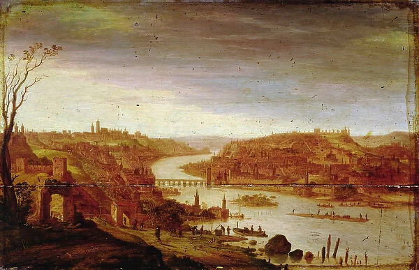 View of Prague (unrestored version, see also 57946)