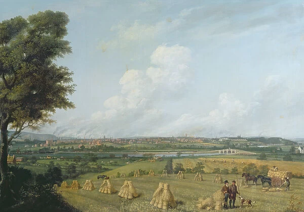 View of Preston from Penwortham Hill, c. 1821 (oil on canvas)