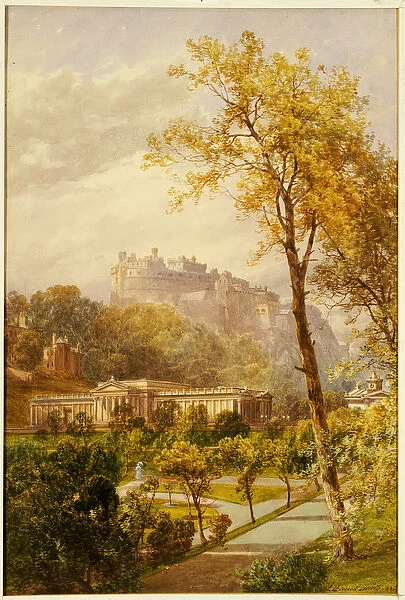 A View of Princes Street Gardens and the National Gallery