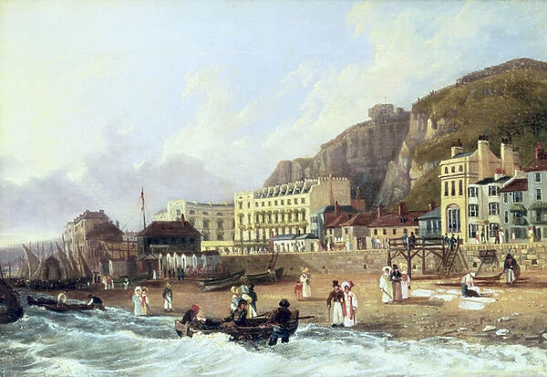 View of Ramsgate (oil on panel)