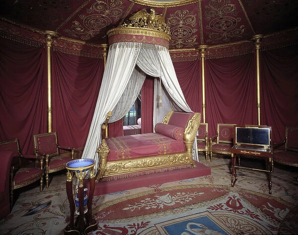 View of the room of the Impress Josephine de Beauharnais