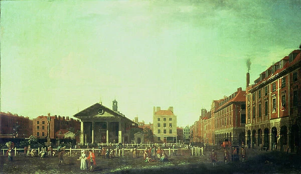 View of St. Paul s, Covent Garden, 1762 (oil on canvas)
