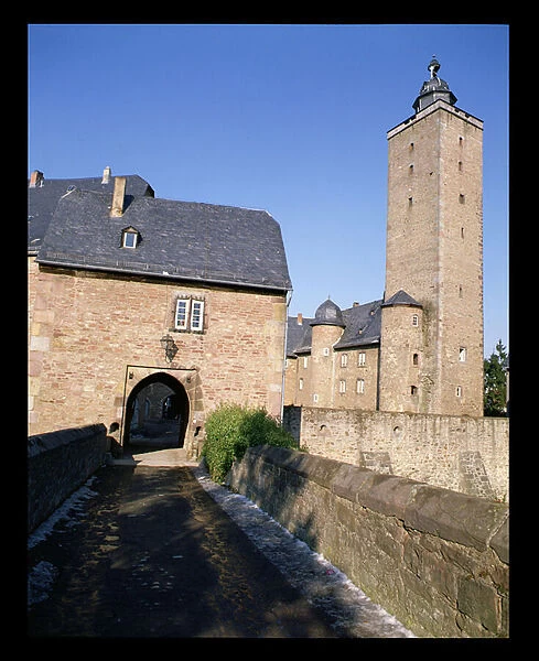 View of Steinau Castle (photo)