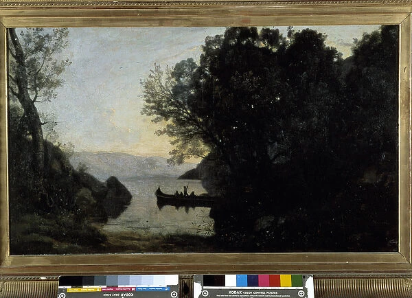 View taken from Riva, Italian Tyrol, 1850 (oil on canvas)