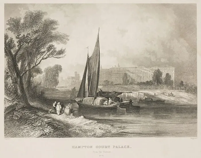 Framed Print : View from the Thames