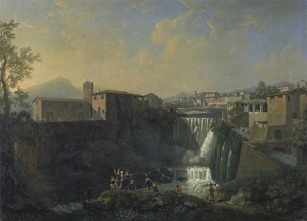 A View of Tivoli, c. 1750-55 (oil on canvas)